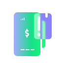 Icone maquina de cartão de crédito